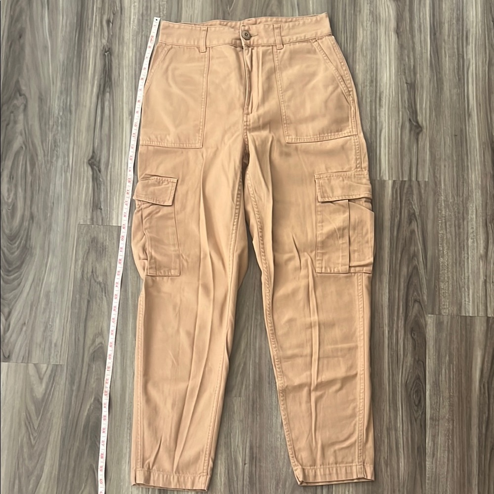 TNA Women’s Tan Cargo Pants - Picture 3 of 4